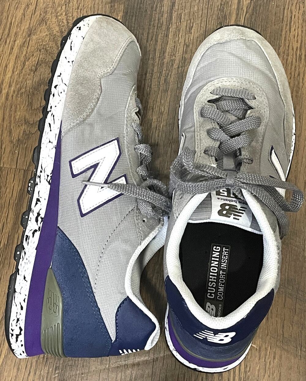 New Balance 515v3 Sneakers Gray Purple Colorway Men's Size 11